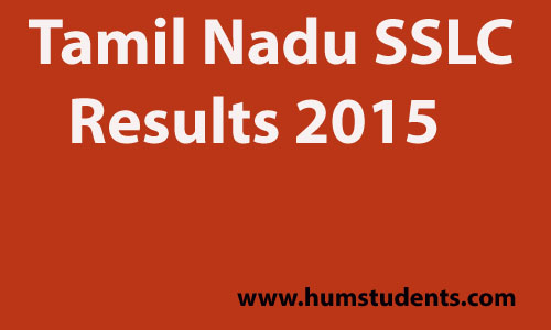 Tamil Nadu 2015 SSLC Results Hum Students